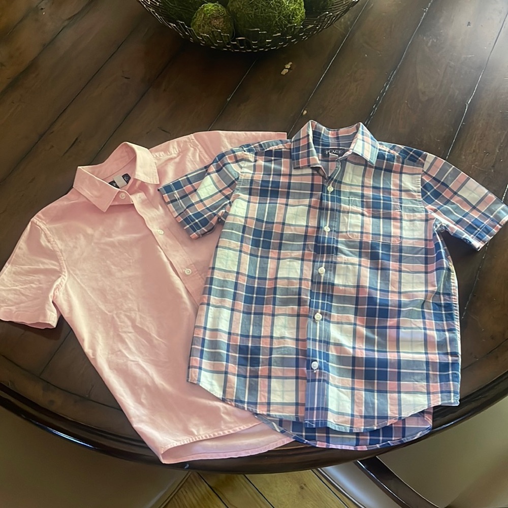 Children’s place short sleeve cotton shirts